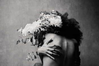 Stages of grief - self-portraits