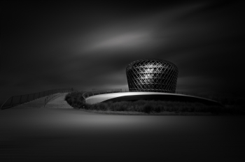 From the hat and the brim